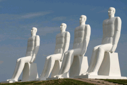 The Men at Sea monument in Esbjerg